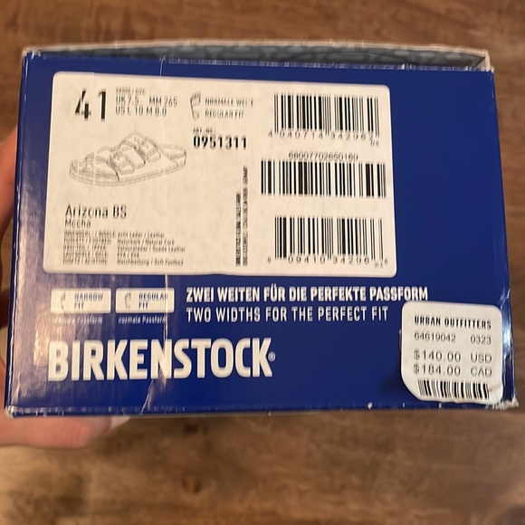 NEW Arizona Birkenstocks - Picture 3 of 5